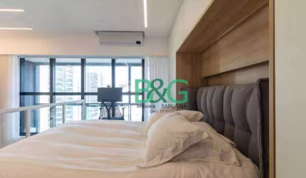 Apartamento Duplex com 1 dormitório à venda, 69 m² por R$ 1.699.000 - Campo Belo - São Paulo/SP