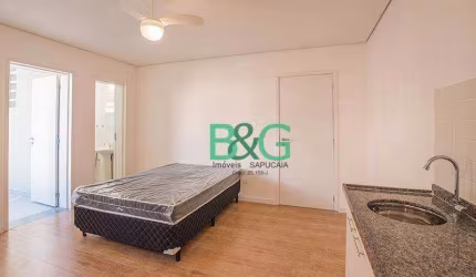 Studio com 1 dormitório para alugar, 17 m² por R$ 1.625,31/mês - Aclimação - São Paulo/SP