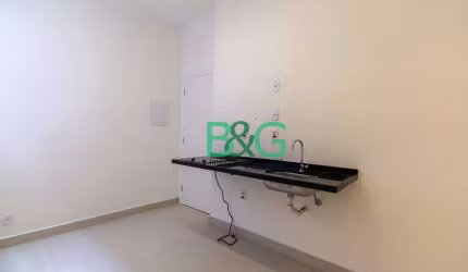 Studio com 1 dormitório para alugar, 31 m² por R$ 1.510,83/mês - Brás - São Paulo/SP