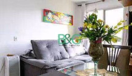 Apartamento com 2 dormitórios à venda, 50 m² por R$ 314.000 - Vila Cruz das Almas - São Paulo/SP
