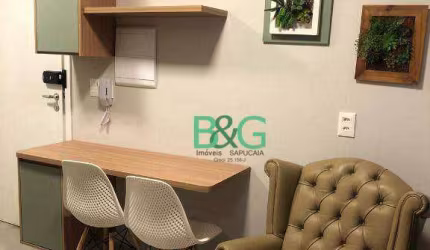 Apartamento com 1 dormitório para alugar, 25 m² por R$ 3.500/mês - Brooklin Paulista - São Paulo/SP