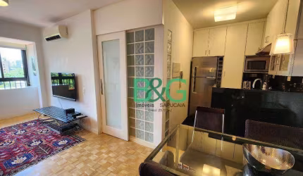 Apartamento com 1 dormitório para alugar, 38 m² por R$ 6.850,00/mês - Itaim Bibi - São Paulo/SP