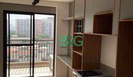 Studio com 1 dormitório para alugar, 27 m² por R$ 4.429/mês - Indianópolis - São Paulo/SP