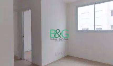 Apartamento com 2 dormitórios à venda, 38 m² por R$ 359.000 - Brás - São Paulo/SP