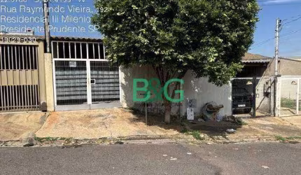 Casa com 2 dormitórios à venda, 70 m² por R$ 87.819 - Residencial III Milênio - Presidente Prudente/SP