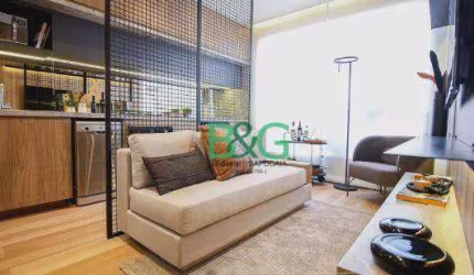 Apartamento com 1 dormitório à venda, 35 m² por R$ 398.320 - Ferreira - São Paulo/SP