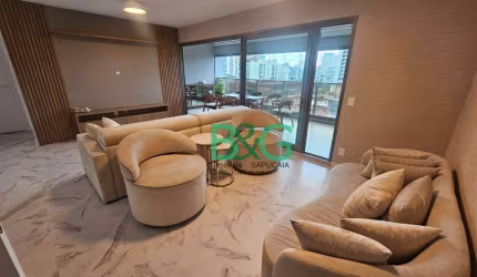 Apartamento com 3 dormitórios à venda, 135 m² por R$ 2.690.000 - Campo Belo - São Paulo/SP
