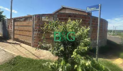 Casa com 2 dormitórios à venda, 45 m² por R$ 112.800 - Jardim das Palmeiras 3 - Bady Bassitt/SP