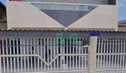 Sobrado com 2 dormitórios à venda, 53 m² por R$ 240.000,00 - Jardim Samambaia - Praia Grande/SP