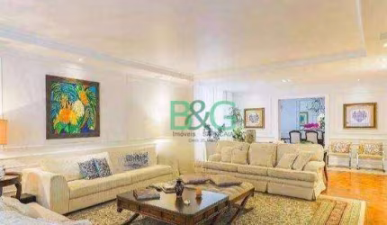 Apartamento com 4 dormitórios à venda, 350 m² por R$ 5.299.000,00 - Higienópolis - São Paulo/SP