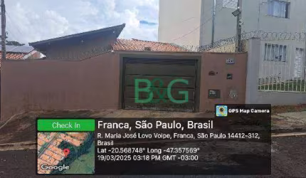 Casa com 2 dormitórios à venda, 59 m² por R$ 149.970 - Franca Pólo Club - Franca/SP