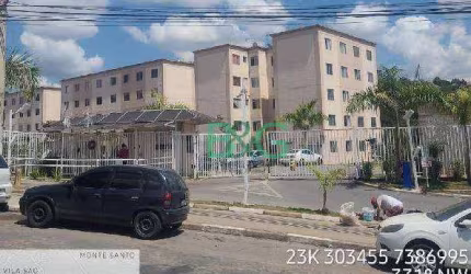 Apartamento com 2 dormitórios à venda, 38 m² por R$ 192.583 - Jardim Petrópolis - Cotia/SP