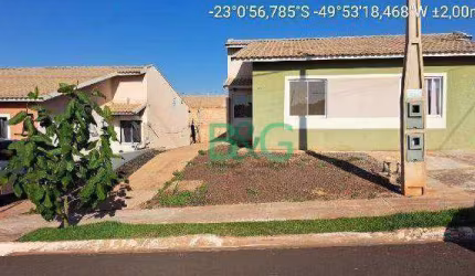 Casa com 3 dormitórios à venda, 51 m² por R$ 120.675 - Jardim Itamaraty - Ourinhos/SP