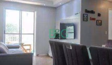 Apartamento com 3 dormitórios à venda, 75 m² por R$ 579.000 - Parque São Lucas - São Paulo/SP