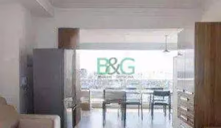 Apartamento com 1 dormitório à venda, 52 m² por R$ 859.000 - Brooklin - São Paulo/SP