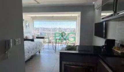 Apartamento com 1 dormitório à venda, 38 m² por R$ 649.000 - Brooklin - São Paulo/SP