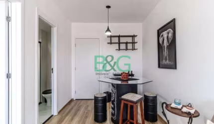 Studio com 1 dormitório para alugar, 27 m² por R$ 3.205/mês - Vila Dom Pedro I - São Paulo/SP