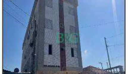 Apartamento com 2 dormitórios à venda, 34 m² por R$ 129.257 - Vila Jockei Clube - São Vicente/SP