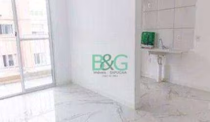 Apartamento com 2 dormitórios à venda, 41 m² por R$ 344.000 - Canindé - São Paulo/SP