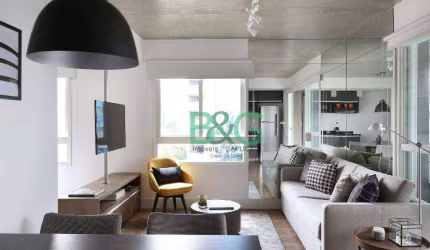 Apartamento com 1 dormitório para alugar, 63 m² por R$ 6.335,72/mês - Berrini - São Paulo/SP