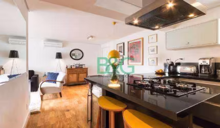 Apartamento com 2 dormitórios à venda, 74 m² por R$ 1.300.000 - Vila Nova Conceição - São Paulo/SP