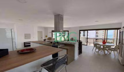 Cobertura com 3 dormitórios à venda, 216 m² por R$ 1.500.000 - Centro - Guarujá/SP