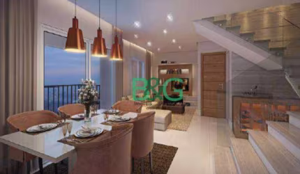 Apartamento Duplex com 2 dormitórios à venda, 80 m² por R$ 1.155.224,19 - Melville Empresarial II - Barueri/SP