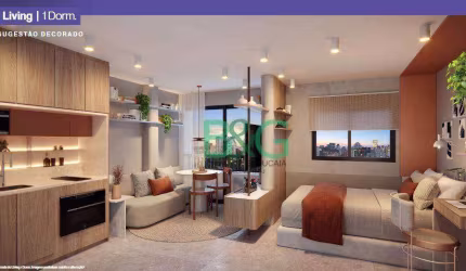 Studio com 1 dormitório à venda, 25 m² por R$ 430.000 - Vila Olímpia - São Paulo/SP