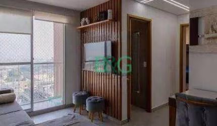 Apartamento com 2 dormitórios à venda, 47 m² por R$ 374.000,00 - Vila das Bandeiras - Guarulhos/SP