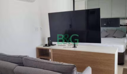 Studio com 1 dormitório para alugar, 37 m² por R$ 3.900,00/mês - Vila Azevedo - São Paulo/SP