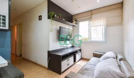 Apartamento com 2 dormitórios à venda, 46 m² por R$ 295.000 - Chácara Califórnia - São Paulo/SP