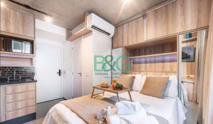 Studio com 1 dormitório para alugar, 17 m² por R$ 2.637/mês - Consolação - São Paulo/SP