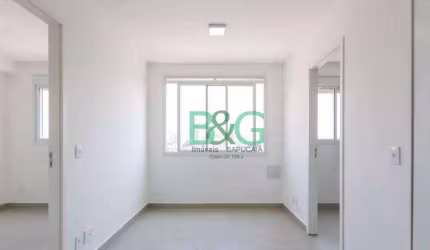 Apartamento com 2 dormitórios à venda, 38 m² por R$ 349.000 - Cambuci - São Paulo/SP