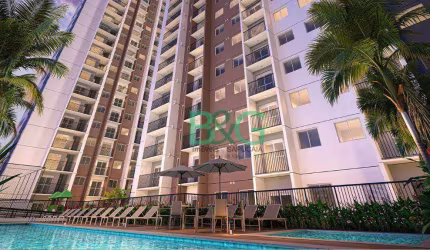 Apartamento com 2 dormitórios à venda, 37 m² por R$ 267.201 - Rio Bonito - São Paulo/SP