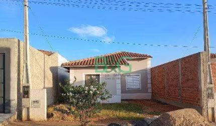 Casa com 2 dormitórios à venda, 49 m² por R$ 160.096 - Jardim Imperial - Mogi Guaçu/SP