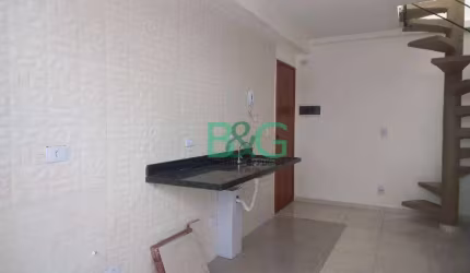 Cobertura com 2 dormitórios, 82 m² - venda por R$ 309.000,00 ou aluguel por R$ 2.005,00/mês - Jardim Vivan - São Paulo/SP