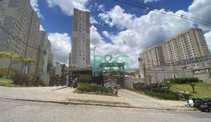 Apartamento com 2 dormitórios à venda, 43 m² por R$ 222.487 - Colônia - São Paulo/SP