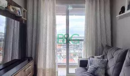 Apartamento com 2 dormitórios à venda, 57 m² por R$ 382.000 - Vila Homero Thon - Santo André/SP