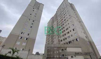 Apartamento com 2 dormitórios à venda, 43 m² por R$ 179.402,59 - Vila Suzana - São Paulo/SP