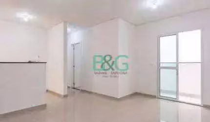 Apartamento com 3 dormitórios à venda, 69 m² por R$ 419.000 - Vila Pires - Santo André/SP