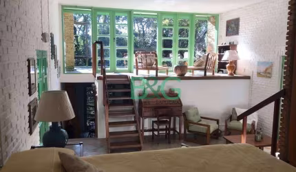 Casa com 1 dormitório, 271 m² - venda por R$ 1.600.000,00 ou aluguel por R$ 7.677,00/mês - Taboleiro Verde - Cotia/SP