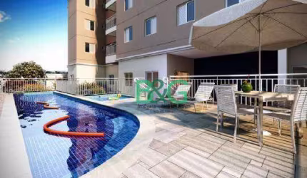 Apartamento com 3 dormitórios à venda, 61 m² por R$ 448.175,00 - Parque Jaçatuba - Santo André/SP