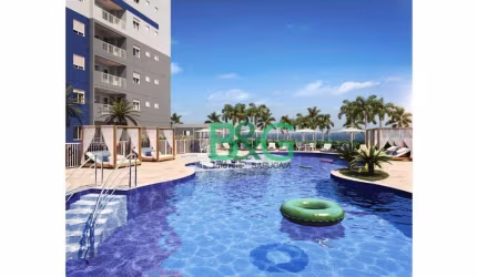 Apartamento com 2 dormitórios à venda, 49 m² por R$ 324.621,00 - Jardim Marina - Mongaguá/SP