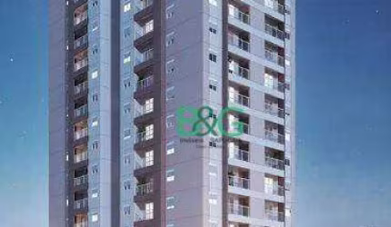 Apartamento com 2 dormitórios à venda, 41 m² por R$ 395.901,00 - Vila Isa - São Paulo/SP
