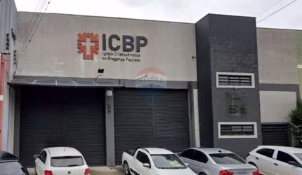 ALUGUEL DE GALPÃO COM 523 M2 NA VILA APARECIDA - BRAGANÇA PTA (APTA A RECEBER IGREJAS)