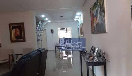 Sobrado com 4 dormitórios à venda, 308 m² - Vila Assunção - Santo André/SP