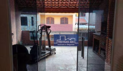 Sobrado com 3 dormitórios à venda, 178 m² - Piraporinha - Diadema/SP