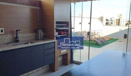 Cobertura com 2 dormitórios à venda, 134 m² - Vila Valparaíso - Santo André/SP
