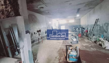 Salão comercial para locação no Planalto/SBC; 01 WC; 200m²