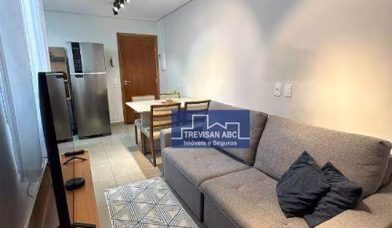 Cobertura com 2 dormitórios à venda, 98 m² - Campestre - Santo André/SP